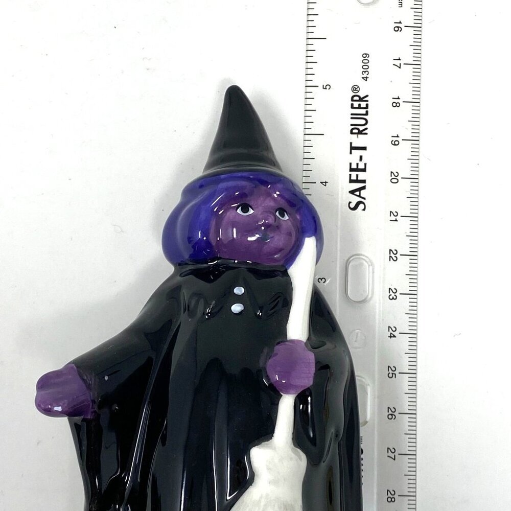 Target Small Ceramic Witch Figural Broomstick Hyde and EEK! Boutique™ As Is - Picture 7 of 8